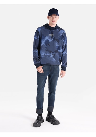 Colin's Colins Regular Fit Baskılı Lacivert Erkek Sweatshirt Cl1064612 Lacivert