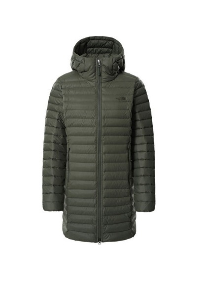 The North Face W Stretch Down Parka Kadın Outdoor Montu Nf0a4p6jnyc1 Koyu Yeşil Koyu Yeşil