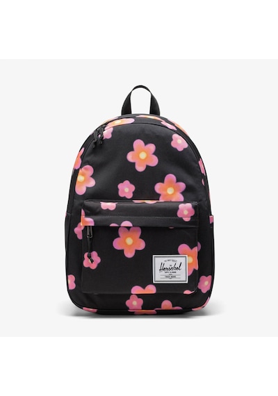Herschel Classic Pink Flowers Unisex Siyah Sırt Çantası 11544 Siyah