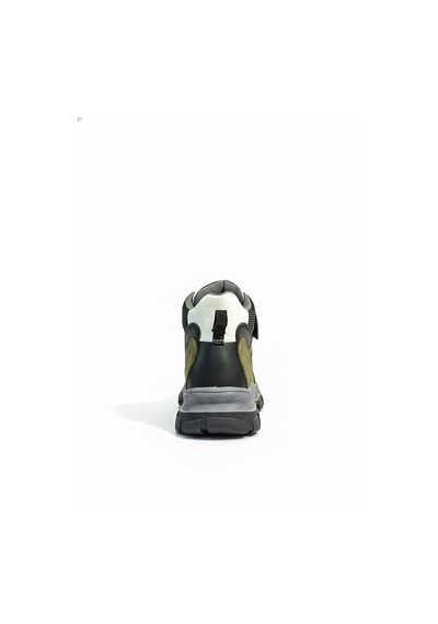 Haki Erkek Çocuk Hakiki Deri Bot 237.f-485 Haki