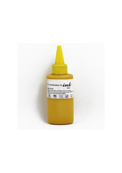 Fast Süblimasyon Sarı Şişe Mürekkep 100ml