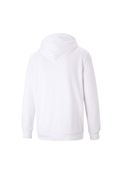 Puma Ess Big Logo Hoodie Tr Puma White Erkek Sweatshirt-27022-beyaz