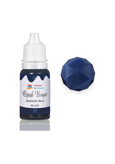 Epoksi Reçine Opak Boya Pigment Opak Epoksi Boyası 20 Ml Parlament Mavi - 1657