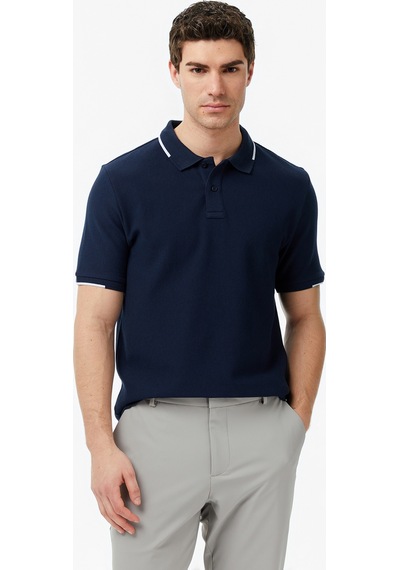Nautica Erkek Lacivert Regular Fit Polo Yaka T-shirtdüzk65348t