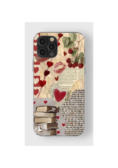 iPhone Uyumlu 12 Pro Max Desen096 Çok Renkli