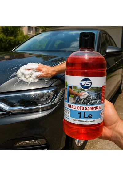 Cilalı Oto Şampuanı 1 Lt Ph Nötr Konsantre Araba Yıkama Şampuanı