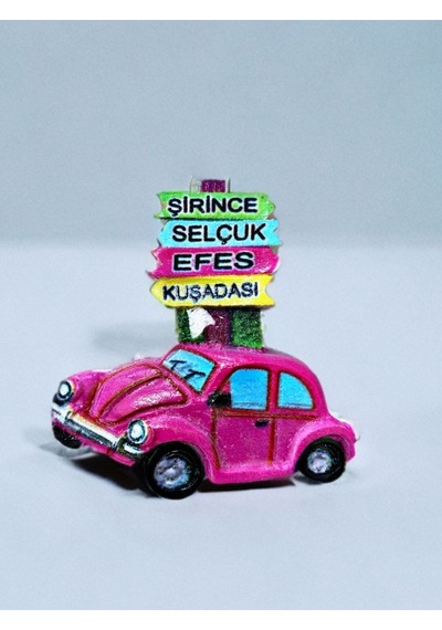 Şirince & Selçuk & Efes & Kuşadası Temalı Polyester Magnet 42392874