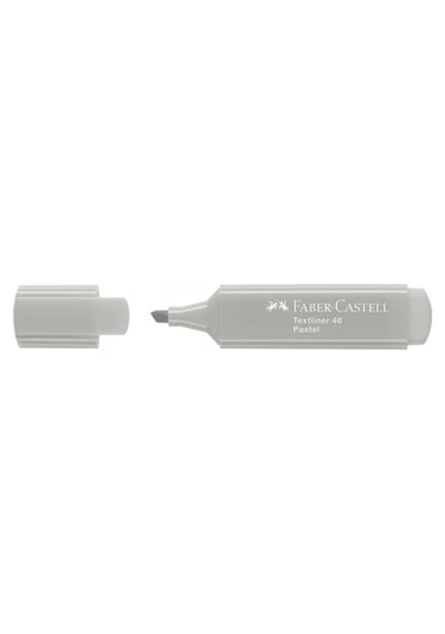 Faber-Castell Textliner Fosforlu Kalem 1546 Pastel Ipek Gri