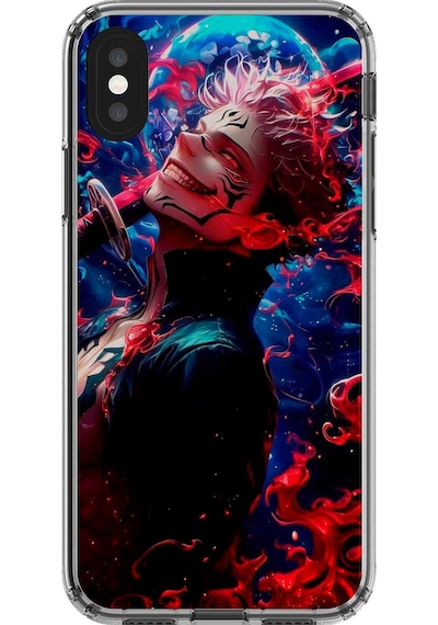 Apple Uyumlu iPhone X Şeffaf Kılıf One Piece Tasarımlı 2