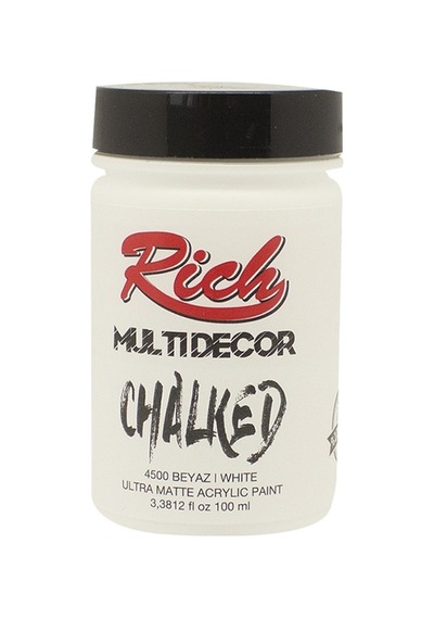 Rich Multidecor Chalked - 100Cc - Beyaz - N:4500