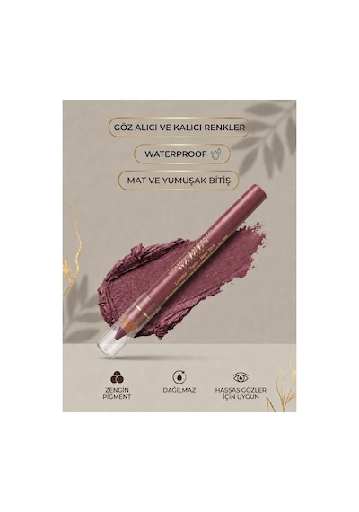 Natali Waterproof Göz Kalemi Ve Göz Farı No: 451 0