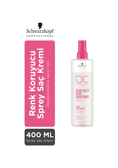 Schwarzkopf Bc Clean Renk Koruyucu Sprey Saç Kremi 400 ML