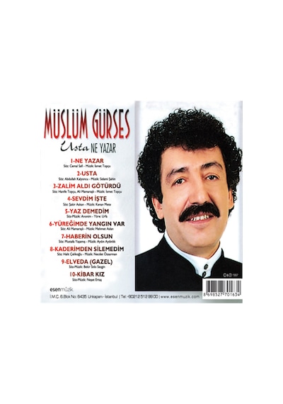 Müslüm Gürses - Usta Ne Yazar Cd