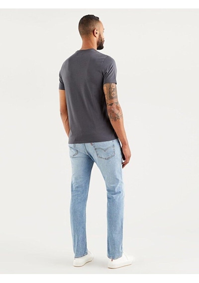 Levi's Erkek Antrasit Bisiklet Yaka Tshirt 56605-0109-2314 Siyah