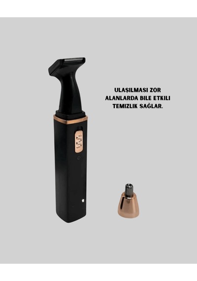 Usb Şarjlı Sessiz Burun Ve Kulak Kılı Temizleme Cihazı