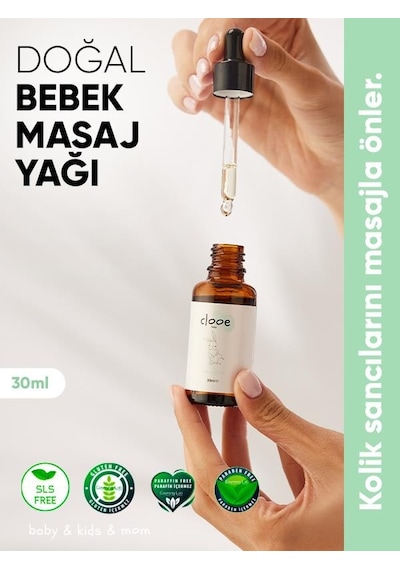 Clooe Bebek Masaj Yağı 30 ML