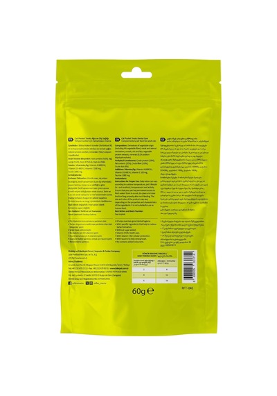 Tr Pocket Treats Ağız Ve Diş Sağlığı Tamamlayıcı Kedi Ödül Maması 60 Gr