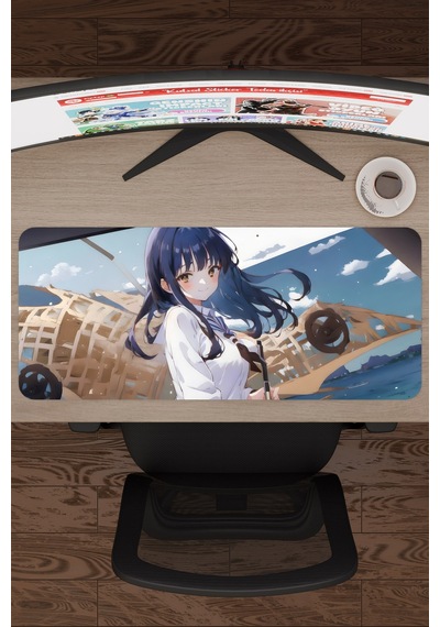 Boku No Kokoro No Yabai Yatsu Anime V3 - 70x30 Xl Gaming Kauçuk Kaymaz Taban Mouse Pad Fare Altlığı