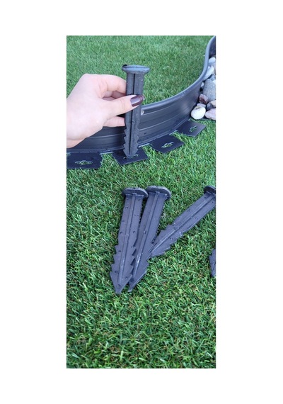 Garden Moda Çim Ayırıcı 20 Metre Siyah Çim Sınırlayıcı Taş Toprak Ayıracı Çim Ayracı Çim Ayırıcı Bariyeri Sku: Smgstk852c0541ef