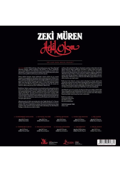 Zeki Müren - Helal Olsun Renkli Plak