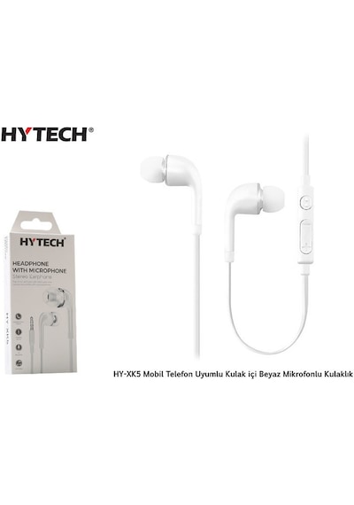 Hytech HY-XK5 Mobil Telefon Uyumlu Kulak İçi Kulaklık