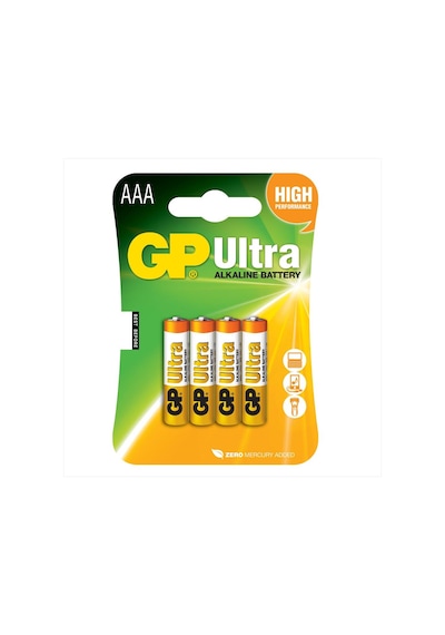Gp Ultra Alkalin Aaa İnce Kalem Pil 4lü