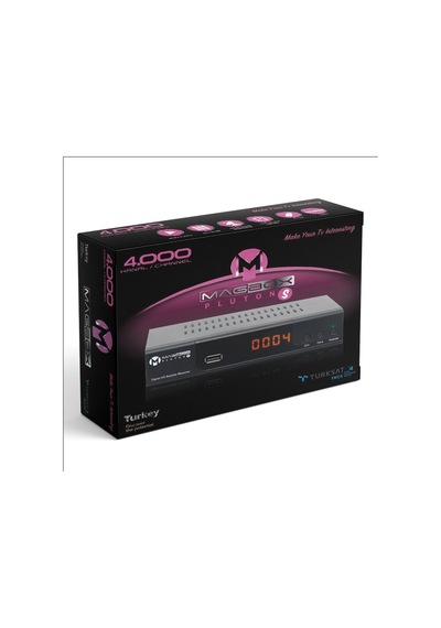 Magbox Pluton S Full Hd Scart Uydu Alıcısı Tkgs'Li