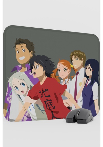 Anohana Anime V1 - 48x40 Xl Gaming Kauçuk Kaymaz Taban Mouse Pad Fare Altlığı