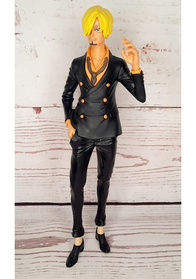 Anime Figür Sanji Vinsmoke 21 Cm One Piece Koleksiyonluk Aksiyon Model