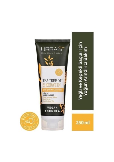 Urban Şampuan 250ml. Tea Tree Oıl&keratın Tüm Saç Tipleri