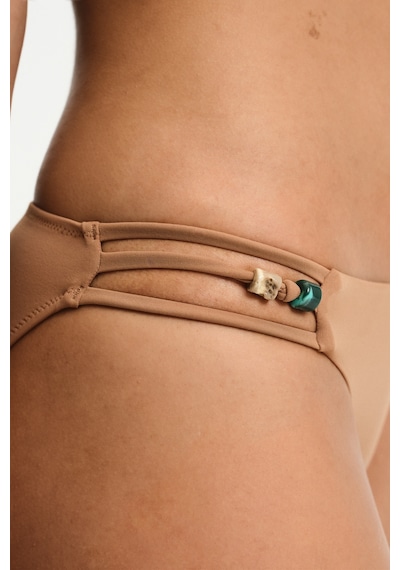 Penti Açık Kahverengi Karla Side Bikini Altı