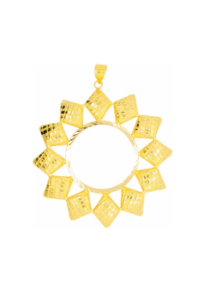 Cigold 22 Ayar Altın Taşsız Fantezi Kolye Ucu K1Kluc0680025586