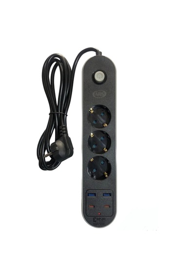 Ars 3 Lu 2mtakım Kormalı Uzatma Kablosu Usb Type-c 2 m
