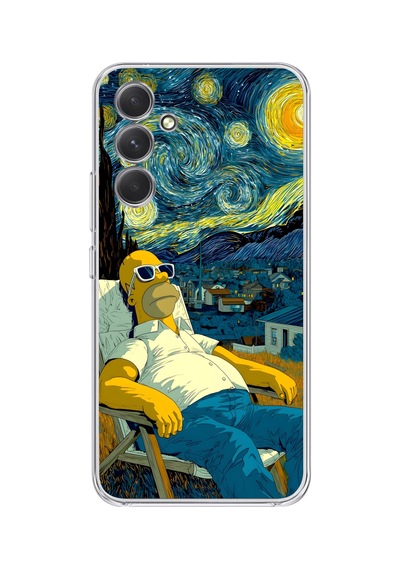 Samsung Galaxy Uyumlu M15 Silikon Desen186 Çok Renkli