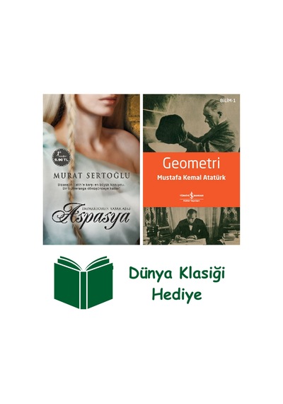 Aspasya Cep Boy + Geometri + Dünya Klasiği Hediye