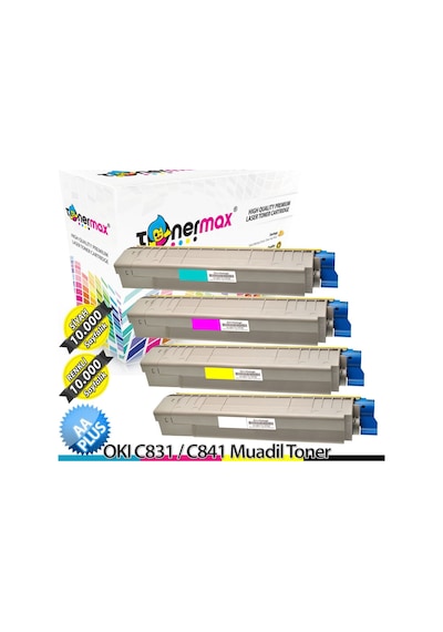 Oki C831 Uyumlu Toner Takım
