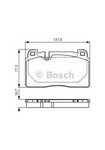 BOSCH 986494702 Fren Balatası Ön Audi Q5 2.0 Tfsı 2.0 TDI 3.0 TDI 12- A6 14- A7 14- Porsche Macan 14- Gdb1794 0986Tb3212