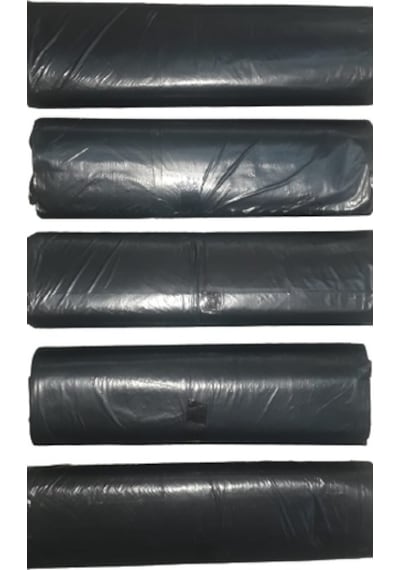Battal Boy Çöp Poşeti 75X90 Cm 10 Lu Rulo 5 Paket 50 Adet