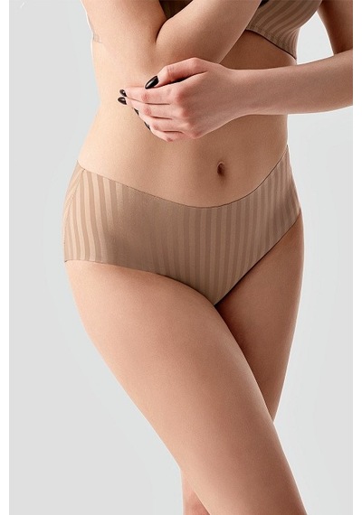 New Bra 36-9212 Külot Sütlü Kahverengi