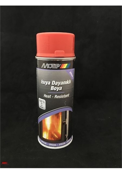 MOTIP 334108 MOTİP SPREY BOYA ISIYA DAYANIKLI KIRMIZI W