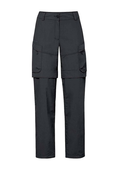 Vaude Neyland Zip-off Kadın Kargo Pantolon 48524 Phantom Black