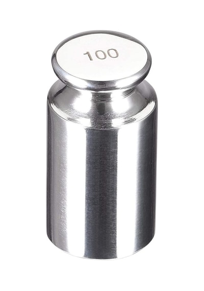 Kalibrasyon Kütlesi 100 g - Paslanmaz Çelik F1 - Etalon Ağırlık