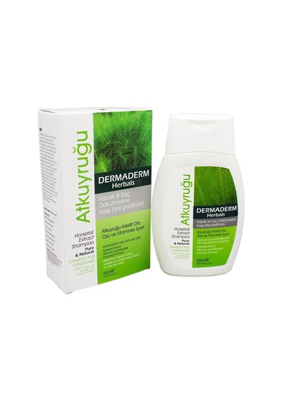 Dermaderm Kepek ve Saç Dökülmesine Karşı Etkili At Kuyruğu Otu Şampuanı 300 ML