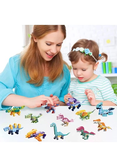 Oyuncak Sök Tak 12in1 Dinozor 405 Parça