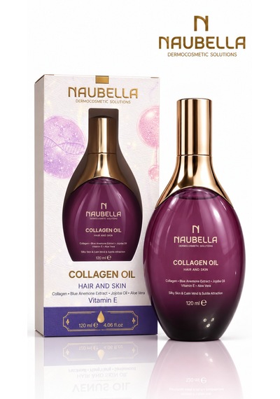 Collagen Oil Içerikli Saç Vücut Ve Yüz Bakım 120 Ml