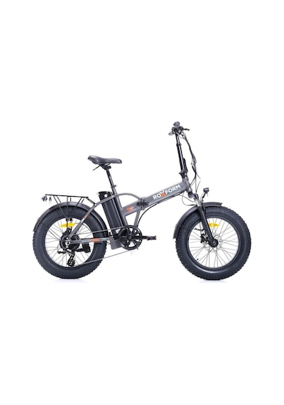 Roxform Ege Şehir Elektrikli Bisiklet - 250w Motor, 20 İnç Jant Gri
