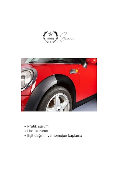 Tamponboyası Oto Siyah Tampon Boyası Plastik Ve Kauçuk Yenileyici Suya Dayanıklı Parlatıcı