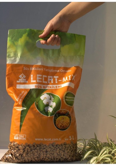 Tr Kil Bilyesi 5 Lt 0-3 Mm 3 Adet Süs Bitkileri Için Hidroponik Toprak Lecat Hidrokültür Toprağı
