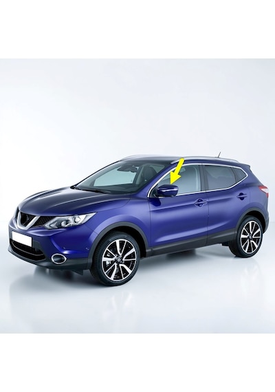 Nissan Qashqai J11 2014-2018 Sol Dış Dikiz Ayna Üst Kapağı