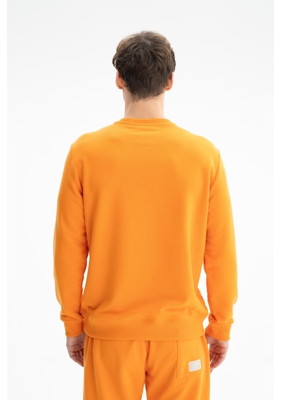 AR-MA Arma Erkek Tarz Yazı Baskılı Regular Fit Şardonsuz 3 İplik Bisiklet Yaka Sweatshirt 001